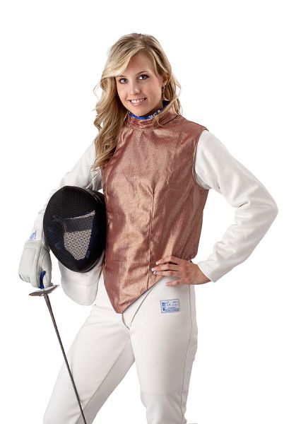 FSLNV Electric foil jacket PBT Ladies (INOX COLOURED)